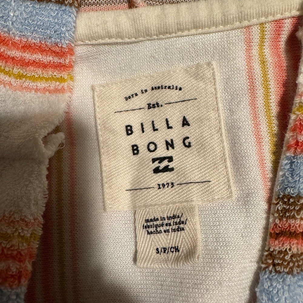 Billabong Multicolor Striped Fabric